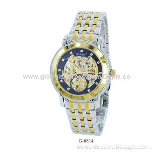 Luxury Wristwatch for Men, RoHS and CE Marks, Different Colors Available
